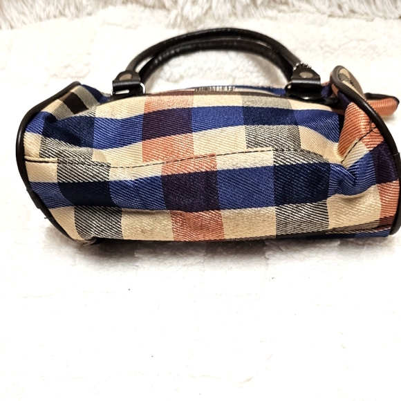 HCC Mini Handbag Y2k Plaid EUC Cute Purse - Picture 3 of 5